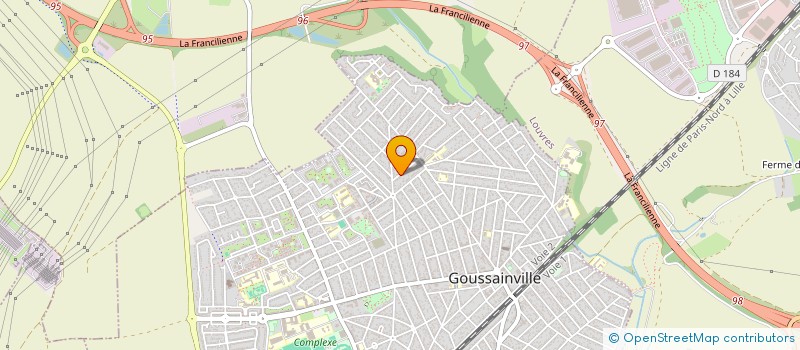 localisation de l'entreprise MONSIEUR EMRAH BILGIC  GOUSSAINVILLE