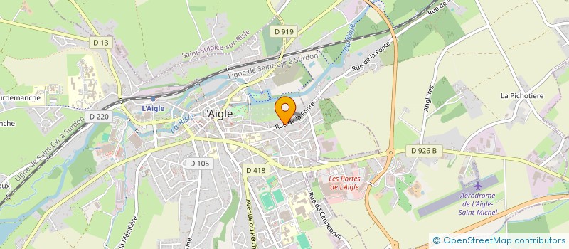 localisation de l'entreprise MONSIEUR EMRAH CAKMAK à L'AIGLE