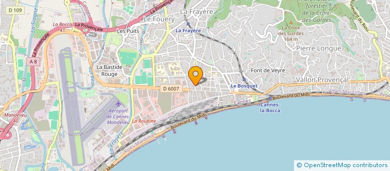 localisation de l'entreprise MONSIEUR EMRAH KARACA à CANNES