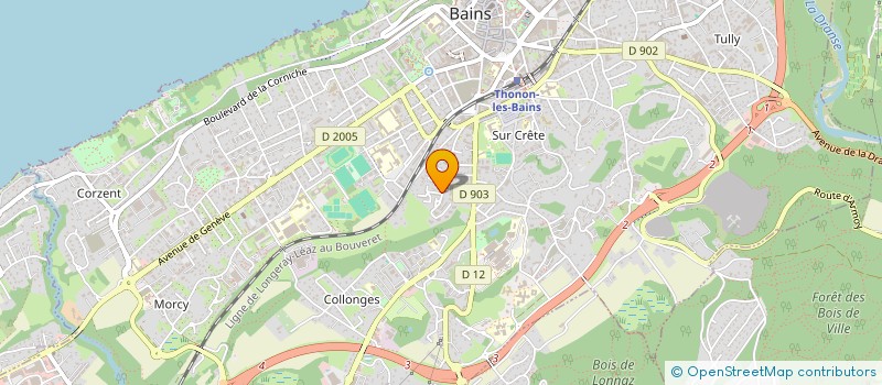 localisation de l'entreprise MONSIEUR EMRAH KARAGOZ à THONON-LES-BAINS