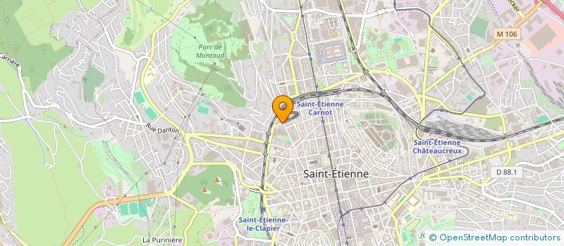 localisation de l'entreprise MONSIEUR EMRAH KARTAL  SAINT-ETIENNE