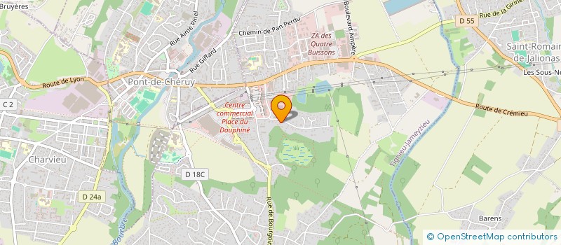 localisation de l'entreprise MONSIEUR EMRAH KILDIR  TIGNIEU-JAMEYZIEU