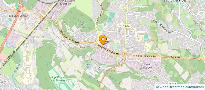 localisation de l'entreprise MONSIEUR EMRAH SIRANLI à ANGOULEME