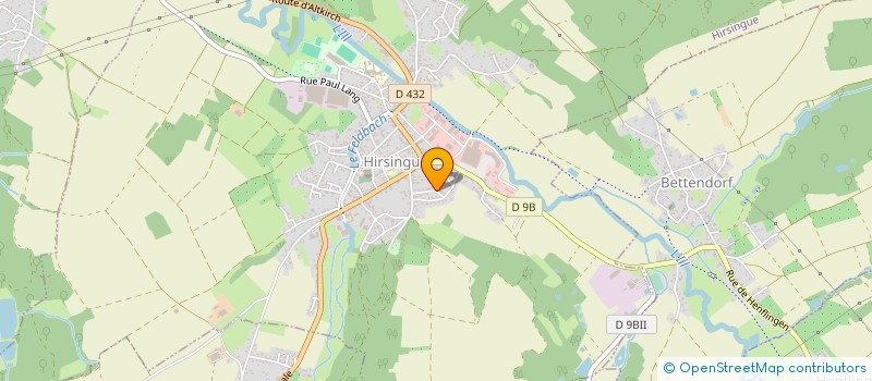 localisation de l'entreprise MONSIEUR EMRAH YILMAZ  HIRSINGUE