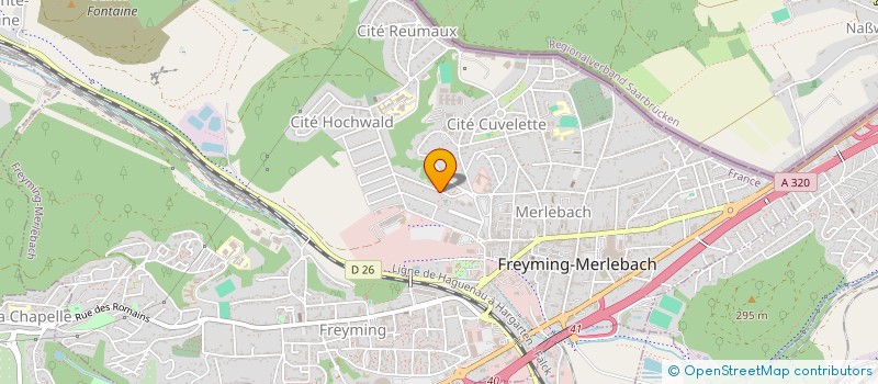 localisation de l'entreprise MONSIEUR EMRAN DEMIRI  FREYMING-MERLEBACH