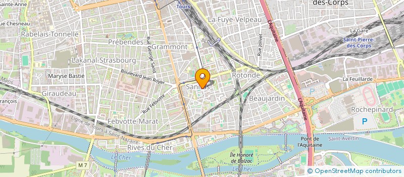 localisation de l'entreprise MONSIEUR EMRAN KHALIZ  TOURS