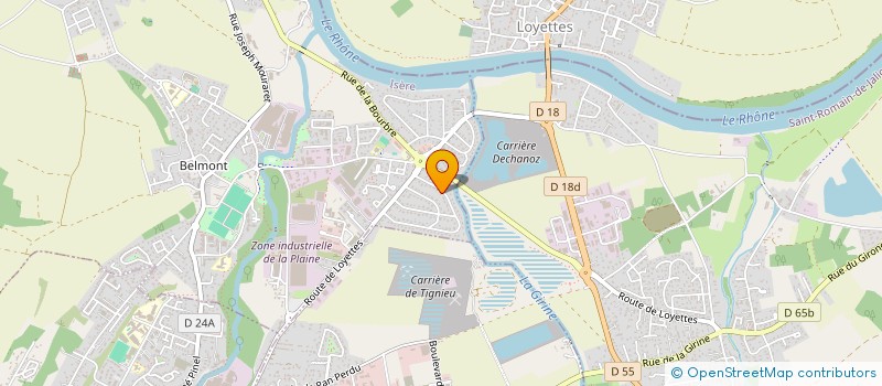 localisation de l'entreprise MONSIEUR EMRAY PINARBASI  CHAVANOZ