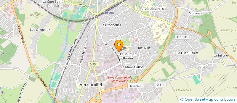 localisation de l'entreprise MONSIEUR EMRE AFYON à DREUX