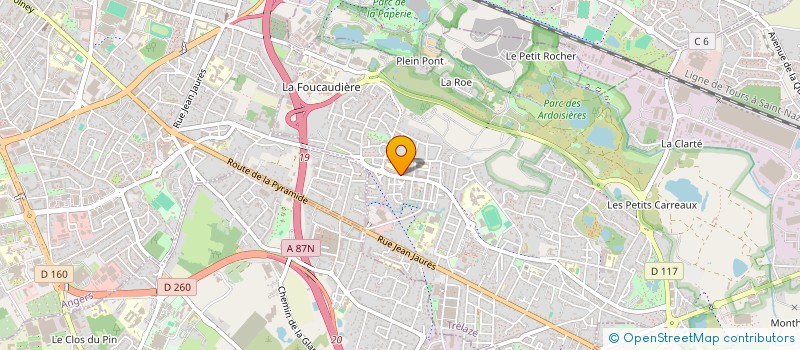 localisation de l'entreprise MONSIEUR EMRE AKDOGAN  TRELAZE