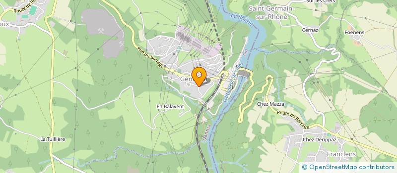 localisation de l'entreprise MONSIEUR EMRE ARDIC à INJOUX-GENISSIAT