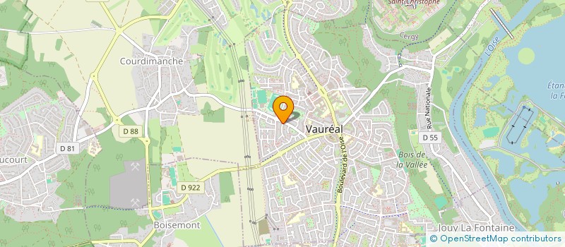 localisation de l'entreprise MONSIEUR EMRE AVCI  VAUREAL