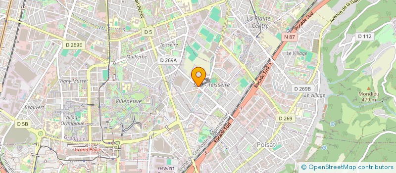 localisation de l'entreprise MONSIEUR EMRE AYDIN  SAINT-MARTIN-D'HERES