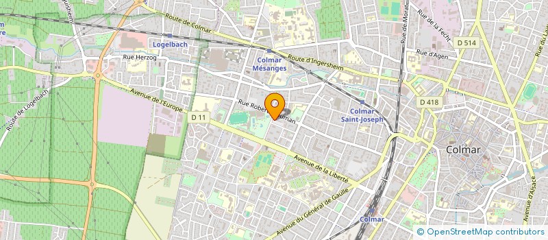 localisation de l'entreprise MONSIEUR EMRE AYDIN  COLMAR