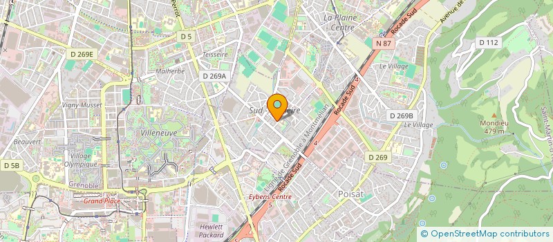 localisation de l'entreprise MONSIEUR EMRE AYDIN à SAINT-MARTIN-D'HERES