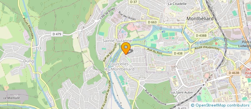 localisation de l'entreprise MONSIEUR EMRE BAGCI  COURCELLES-LES-MONTBELIARD