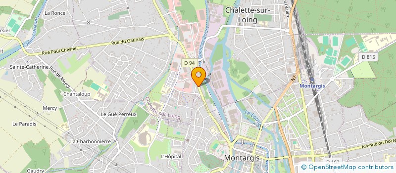 localisation de l'entreprise MONSIEUR EMRE BAS à CHALETTE-SUR-LOING