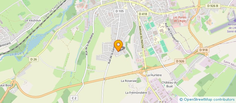 localisation de l'entreprise MONSIEUR EMRE BAYRAKTAROGLU à L'AIGLE