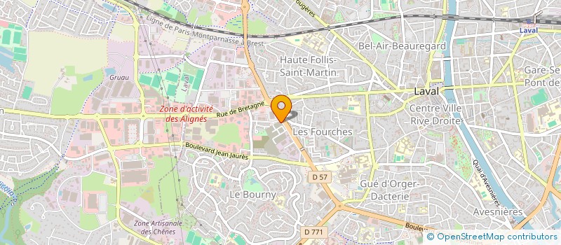 localisation de l'entreprise MONSIEUR EMRE BAYRAM  LAVAL