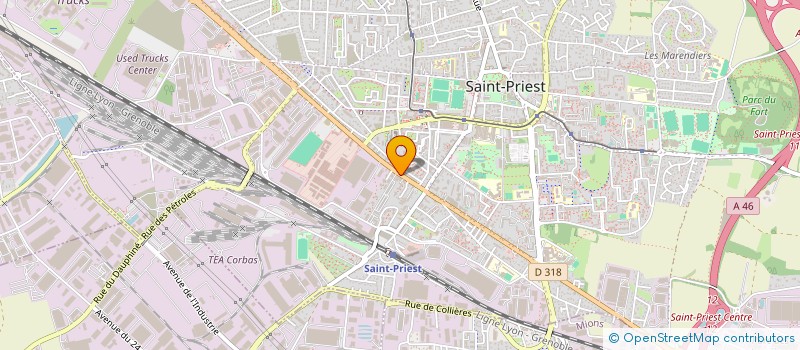 localisation de l'entreprise MONSIEUR EMRE BIRI  SAINT-PRIEST