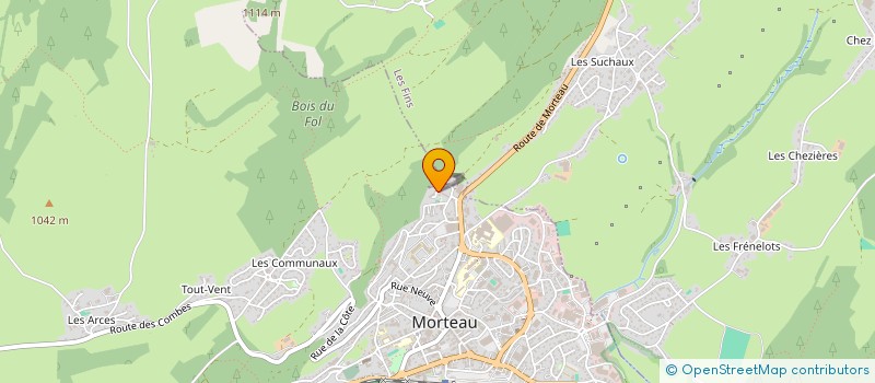 localisation de l'entreprise MONSIEUR EMRE BOZKURT  MORTEAU