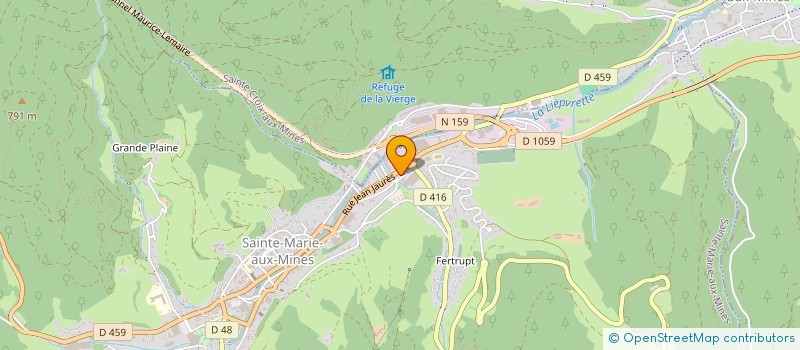 localisation de l'entreprise MONSIEUR EMRE CINAR  SAINTE-MARIE-AUX-MINES