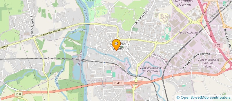 localisation de l'entreprise MONSIEUR EMRE DURMAZ  ANDREZIEUX-BOUTHEON