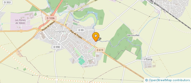 localisation de l'entreprise MONSIEUR EMRE GULACAR  GUIGNES