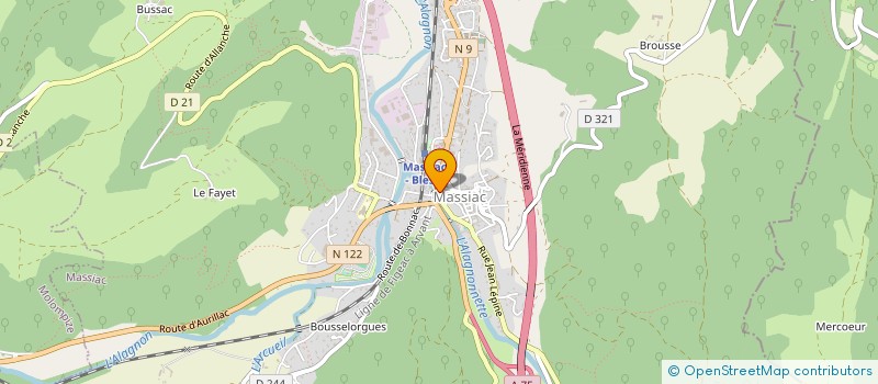 localisation de l'entreprise MONSIEUR EMRE KARAKAYA  ISSOIRE