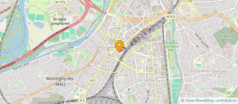 localisation de l'entreprise MONSIEUR EMRE KOSE  METZ