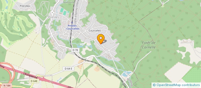 localisation de l'entreprise MONSIEUR EMRE OZ  PRESLES