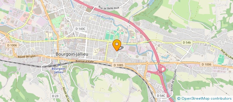 localisation de l'entreprise MONSIEUR EMRE OZUPEK  BOURGOIN-JALLIEU