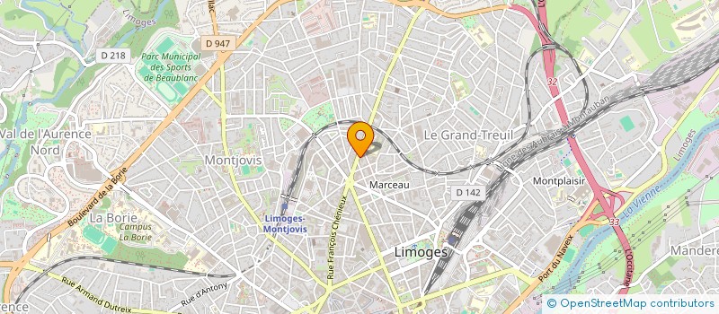 localisation de l'entreprise MONSIEUR EMRE SAHIN à LIMOGES