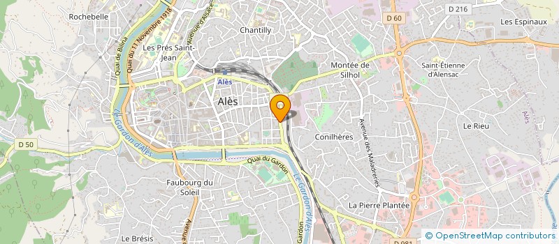 localisation de l'entreprise MONSIEUR EMRE SAHIN à ALES