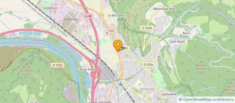 localisation de l'entreprise MONSIEUR EMRE SECER  VOREPPE