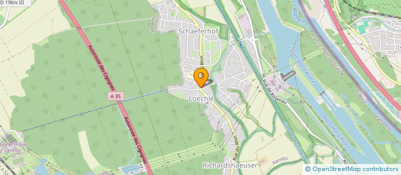 localisation de l'entreprise MONSIEUR EMRE TASKIN  KEMBS