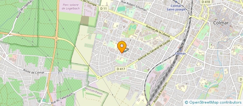 localisation de l'entreprise MONSIEUR EMRE TEKBAS  COLMAR