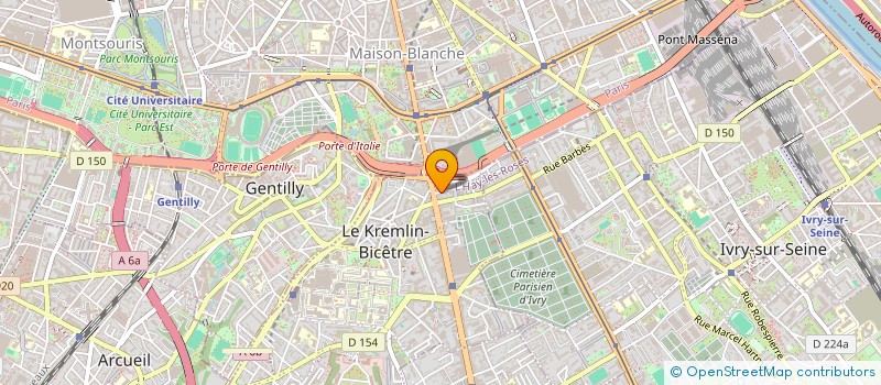 localisation de l'entreprise MONSIEUR EMRE ULUSOY  LE KREMLIN-BICETRE