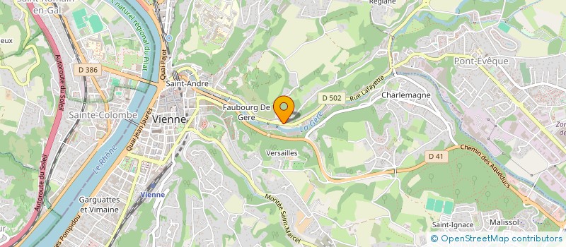 localisation de l'entreprise MONSIEUR EMRE UMUT à VIENNE
