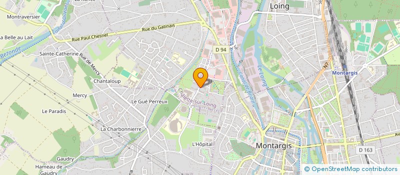 localisation de l'entreprise MONSIEUR EMRE YENIDOGAN  CHALETTE-SUR-LOING