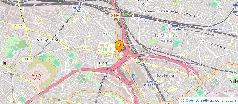 localisation de l'entreprise MONSIEUR EMRE YILDIRIM  NOISY-LE-SEC