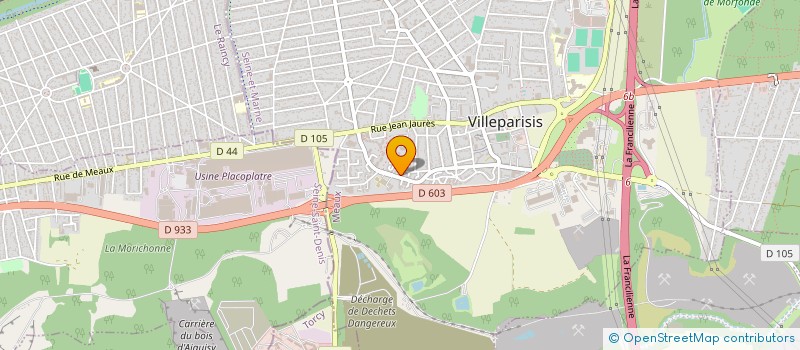 localisation de l'entreprise MONSIEUR EMRE YILDIZ  VILLEPARISIS