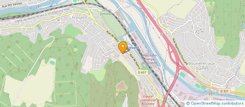 localisation de l'entreprise MONSIEUR EMRE YILDIZ  FROUARD