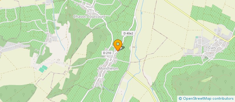 localisation de l'entreprise MONSIEUR EMRIC GUELARD  MONTHELON