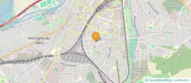 localisation de l'entreprise MONSIEUR EMRULLAH DENIZ à METZ