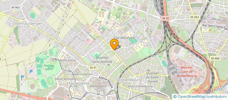 localisation de l'entreprise MONSIEUR EMRULLAH GUZEL à STRASBOURG