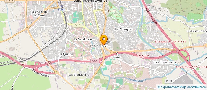 localisation de l'entreprise MONSIEUR EMRULLAH INCETEPE  SALON-DE-PROVENCE