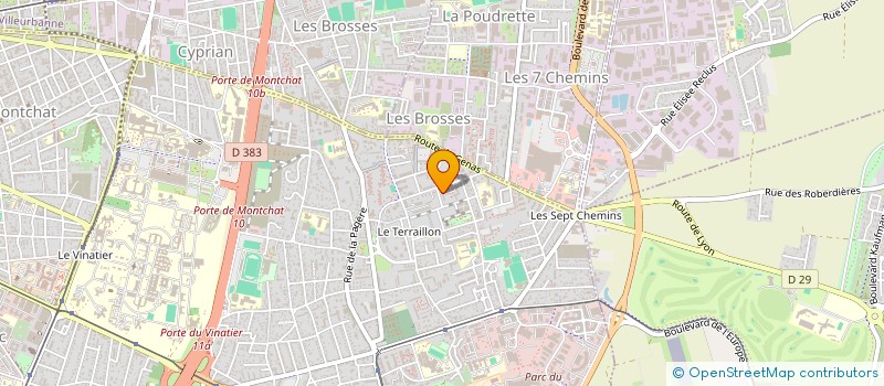 localisation de l'entreprise MONSIEUR EMRULLAH OZDEMIR à BRON
