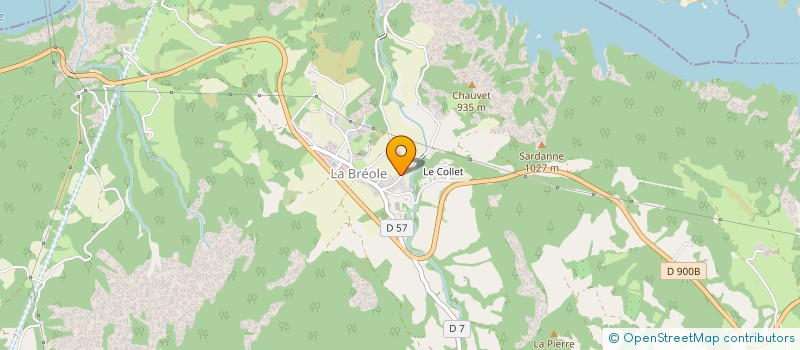 localisation de l'entreprise MONSIEUR EMRYS BOSSE  UBAYE-SERRE-PONCON