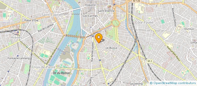 localisation de l'entreprise MONSIEUR EMRYS SOULIER  TOULOUSE