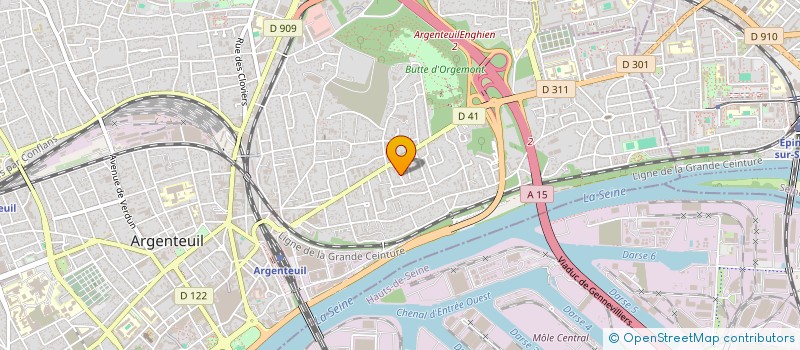 localisation de l'entreprise MONSIEUR EN CHMICHA  ARGENTEUIL